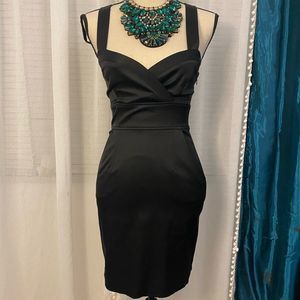 Bebe little black dress, size 2